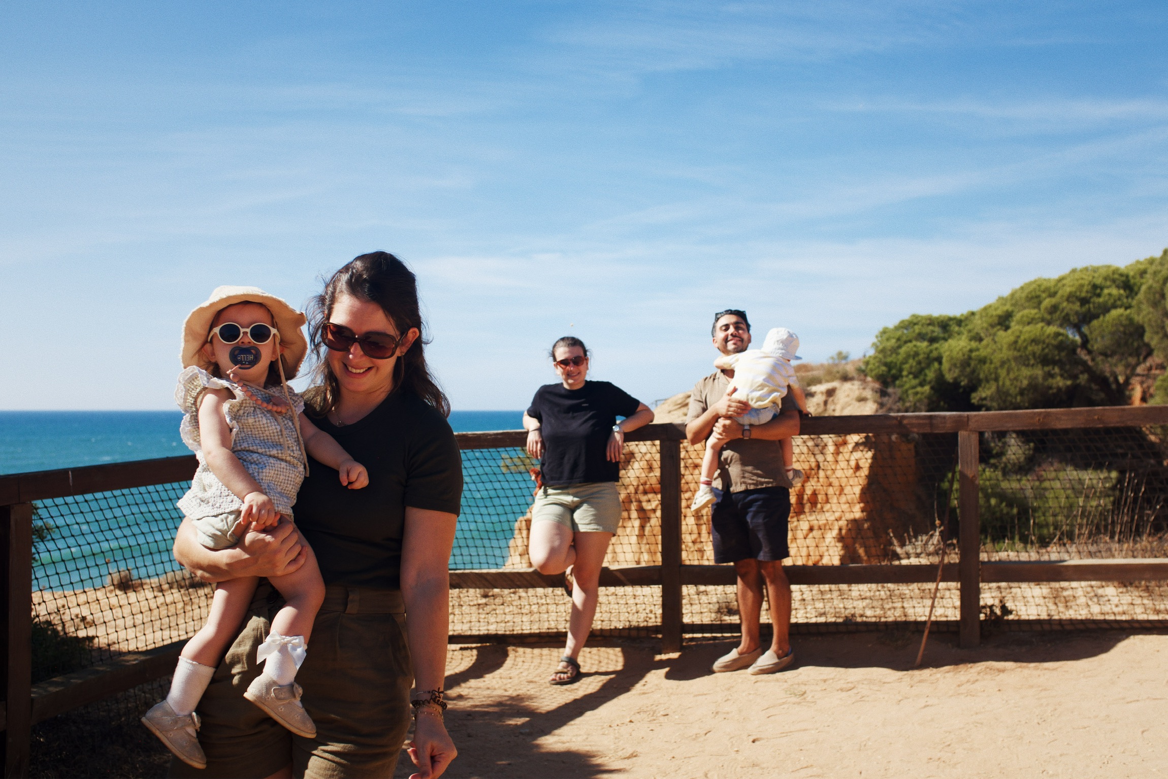 Ceci, Marisa, Emily (your author), Sam, Xavi